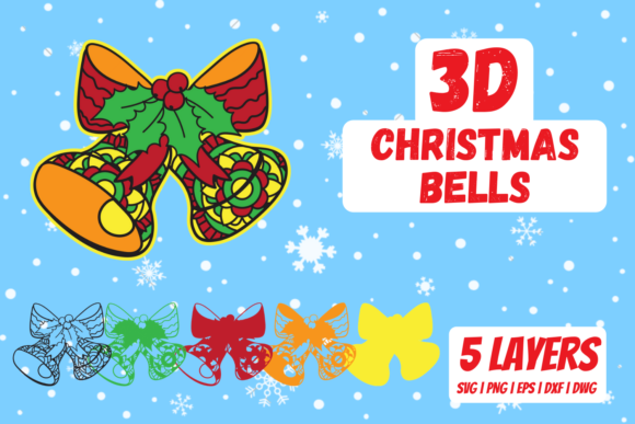 3D Christmas Bells: A 3D SVG Branding Review