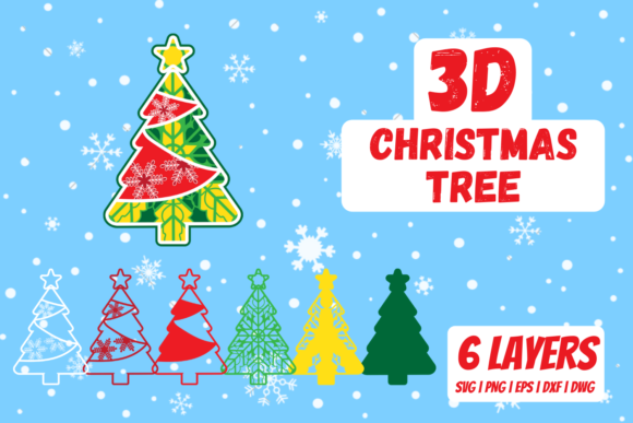 3D Christmas Tree: A 3D SVG Review for Handmade Makers