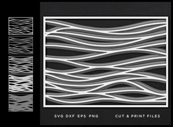 3D SVG Shapes Review: Multilayer Wall Panel