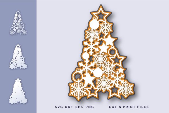 Christmas Tree, Snowflakes 3D Review: A Designer’s Take on Shapes and 3D SVG Assets