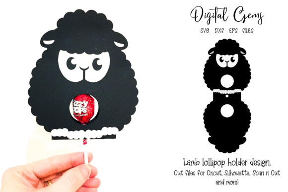 Lamb Lollipop Holder Design: A 3D SVG Shapes Review
