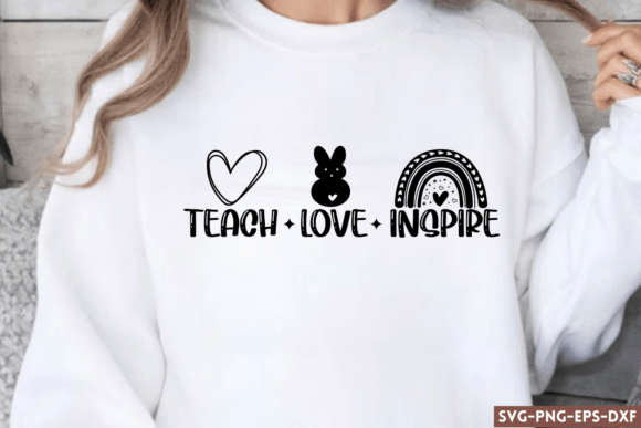 Teach Love Inspire SVG: A Versatile Design for Real-World Embroidery