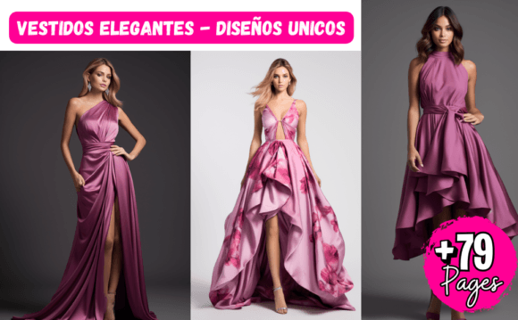 Vestidos Elegantes Graphics and Illustrations Review