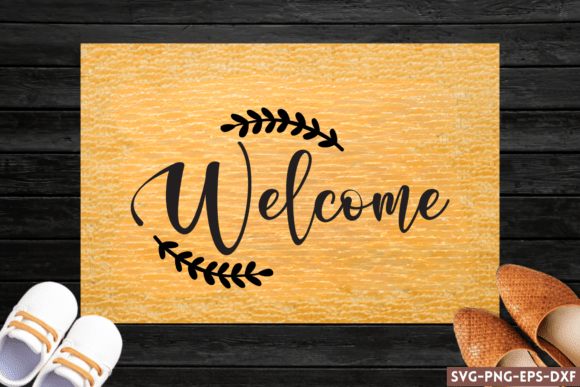 Welcome SVG, Doormat, Doormat SVG